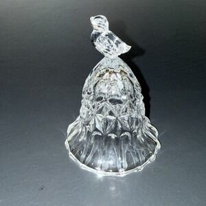 VTG. Hofbauer Brydes Collection Crystal Bell 24% Lead Crystal Made in Germany